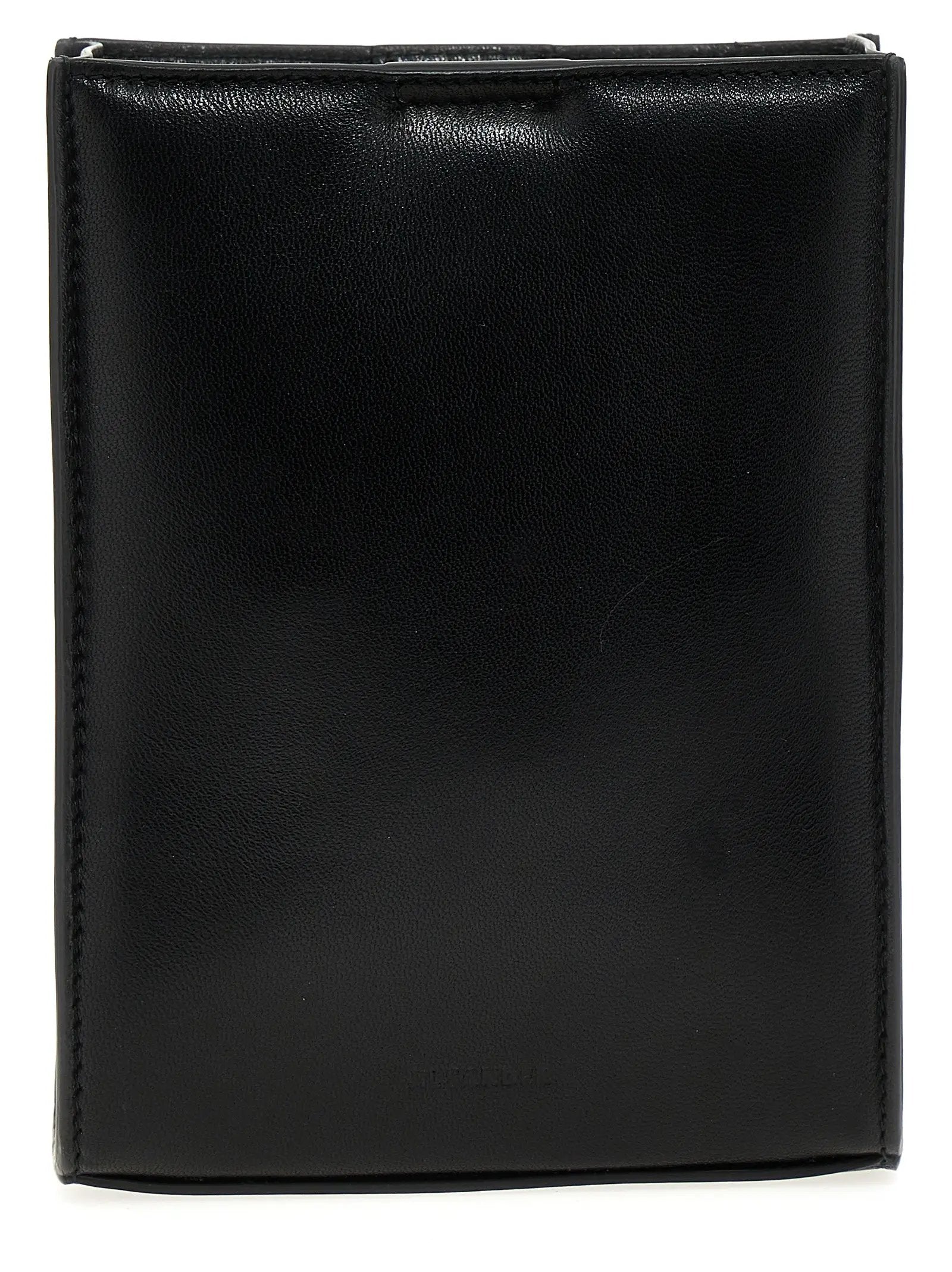 Jil Sander Black Calfskin Crossbody Bag