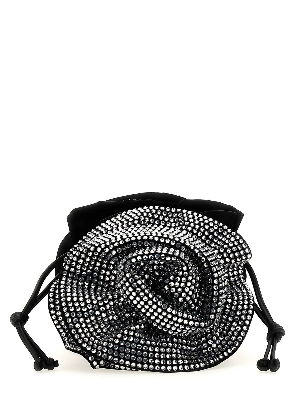 Magda Butrym Black Viscose Crossbody Bag