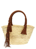 Alanui Brown Marabou Handbag