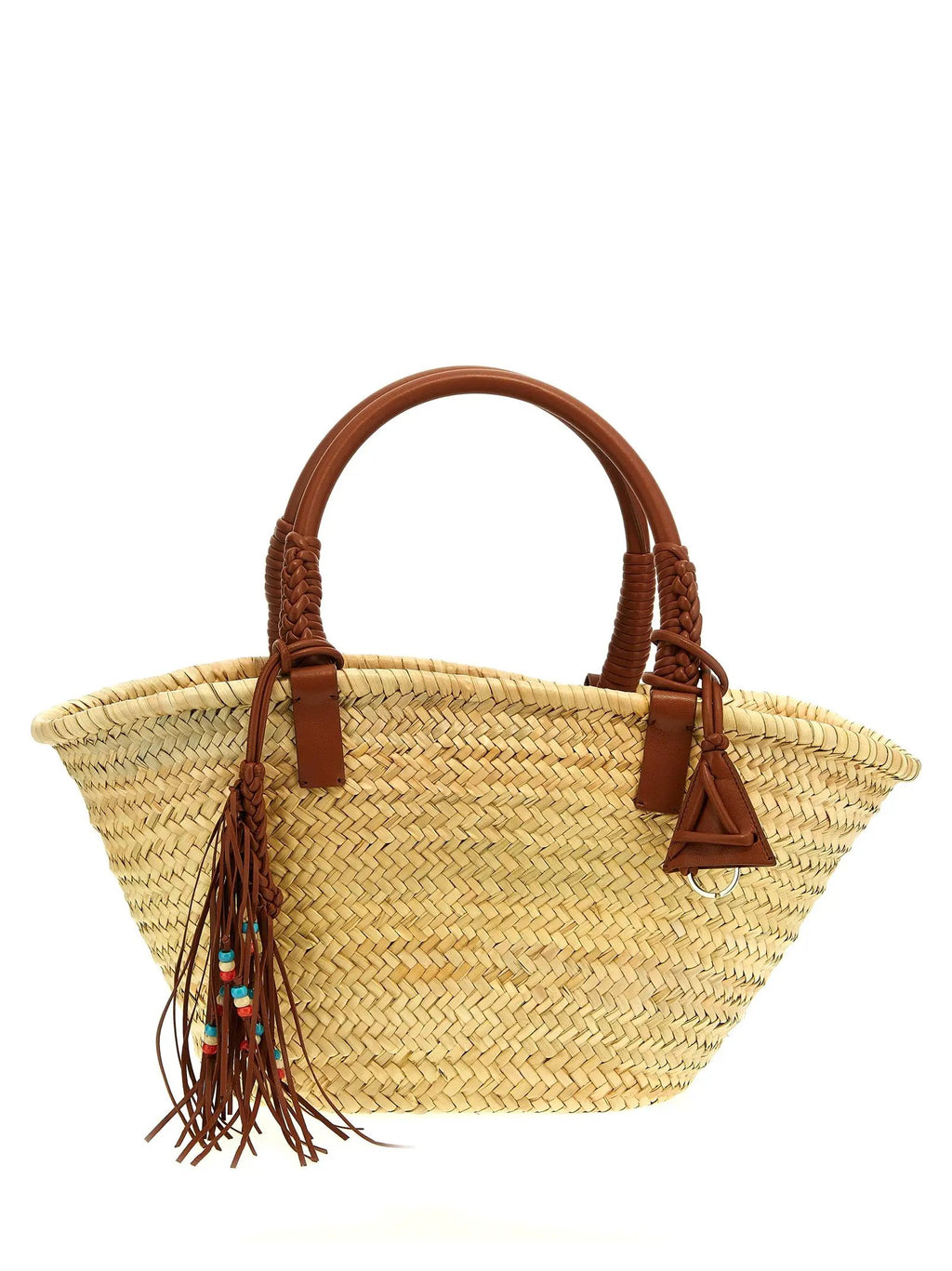 Alanui Brown Marabou Handbag
