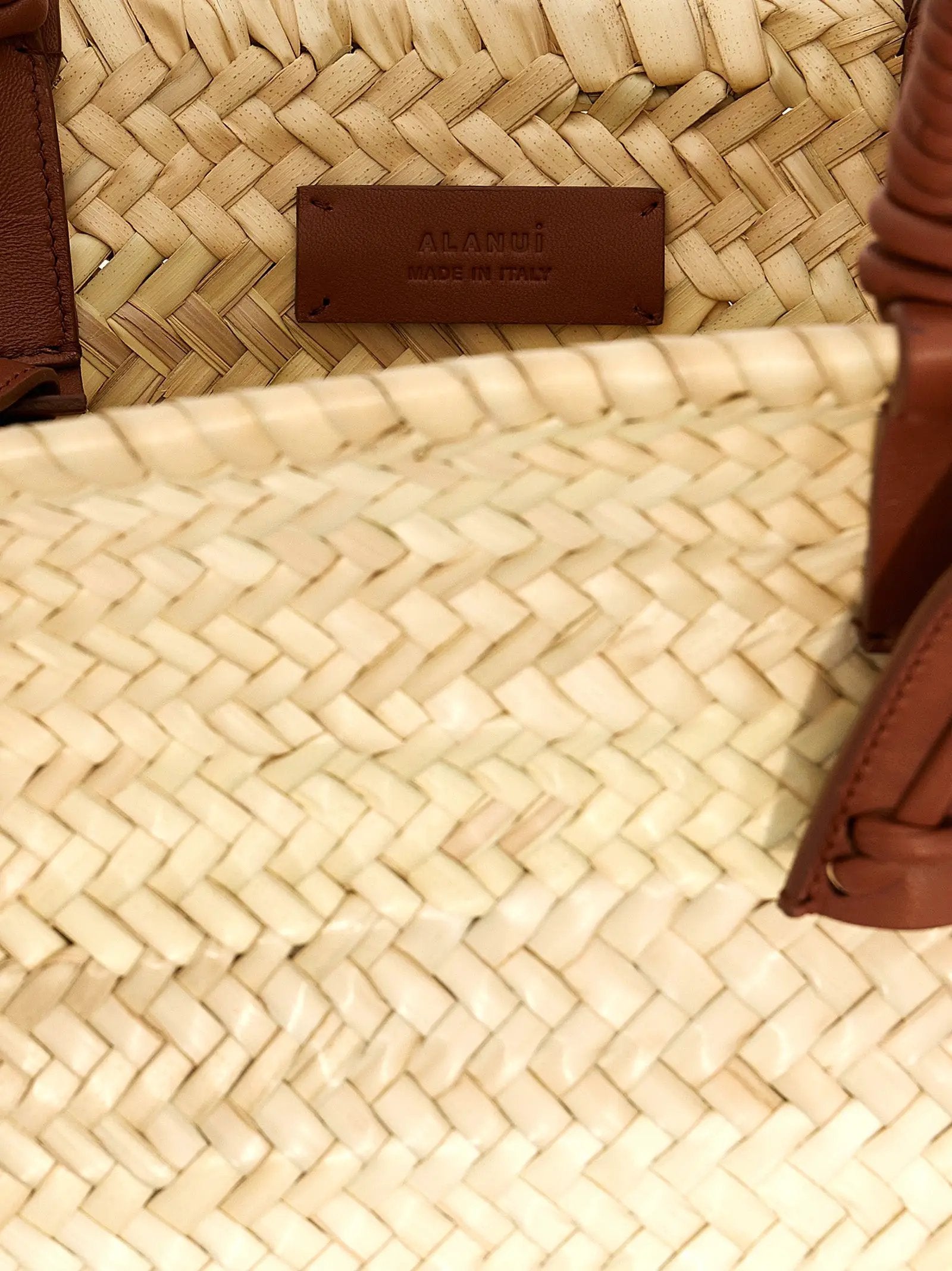 Alanui Brown Marabou Handbag