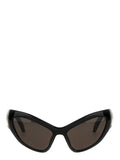 Balenciaga Black Nylon Sunglasses