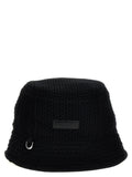 Jacquemus Black Viscose Bucket Hat