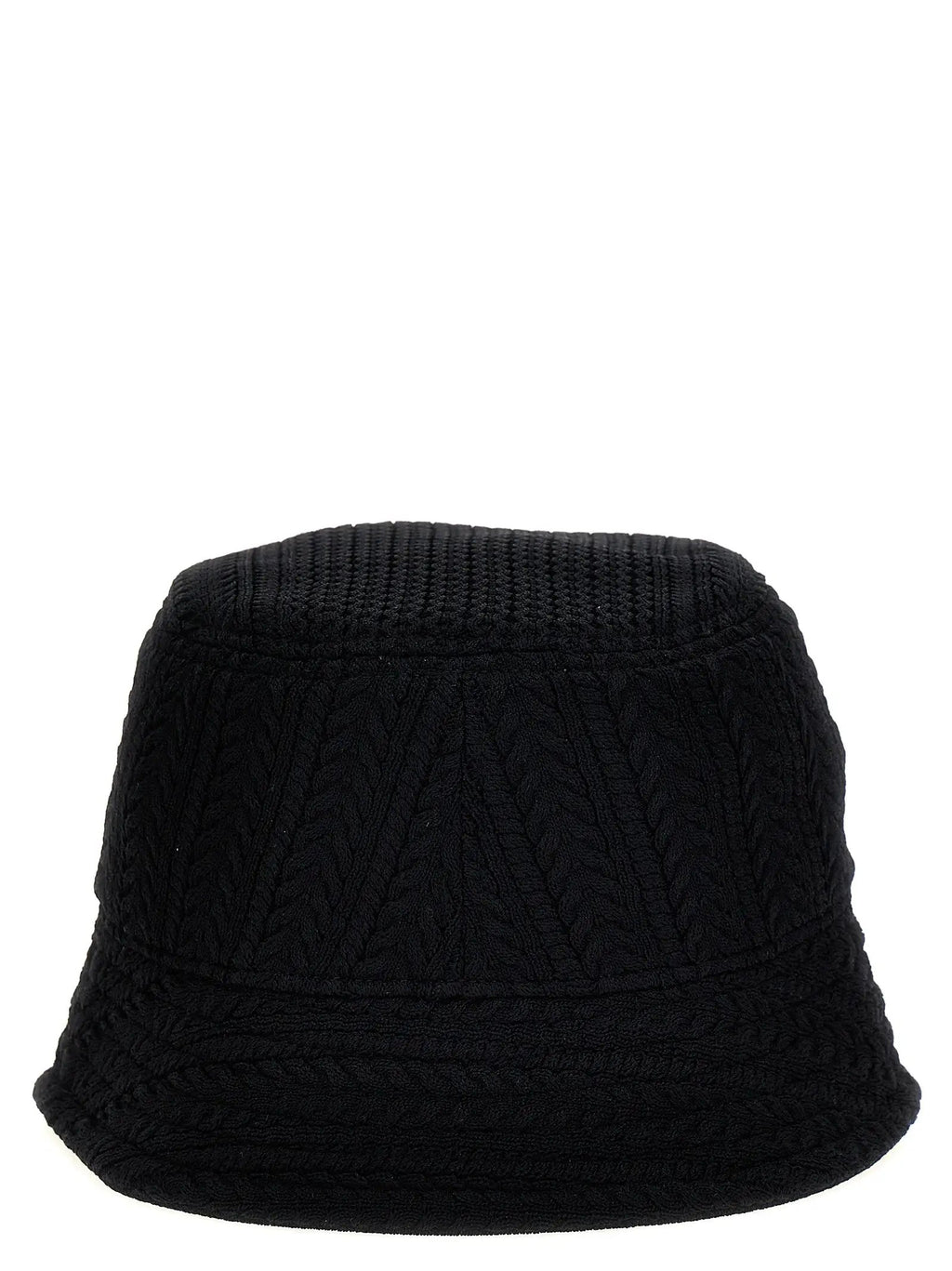 Jacquemus Black Viscose Bucket Hat