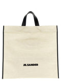 Jil Sander Bicolor Jute Tote Bag