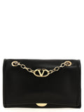 Valentino Garavani Black Lamb Leather Shoulder Bag