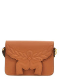 MCM Brown Calfskin Crossbody Bag
