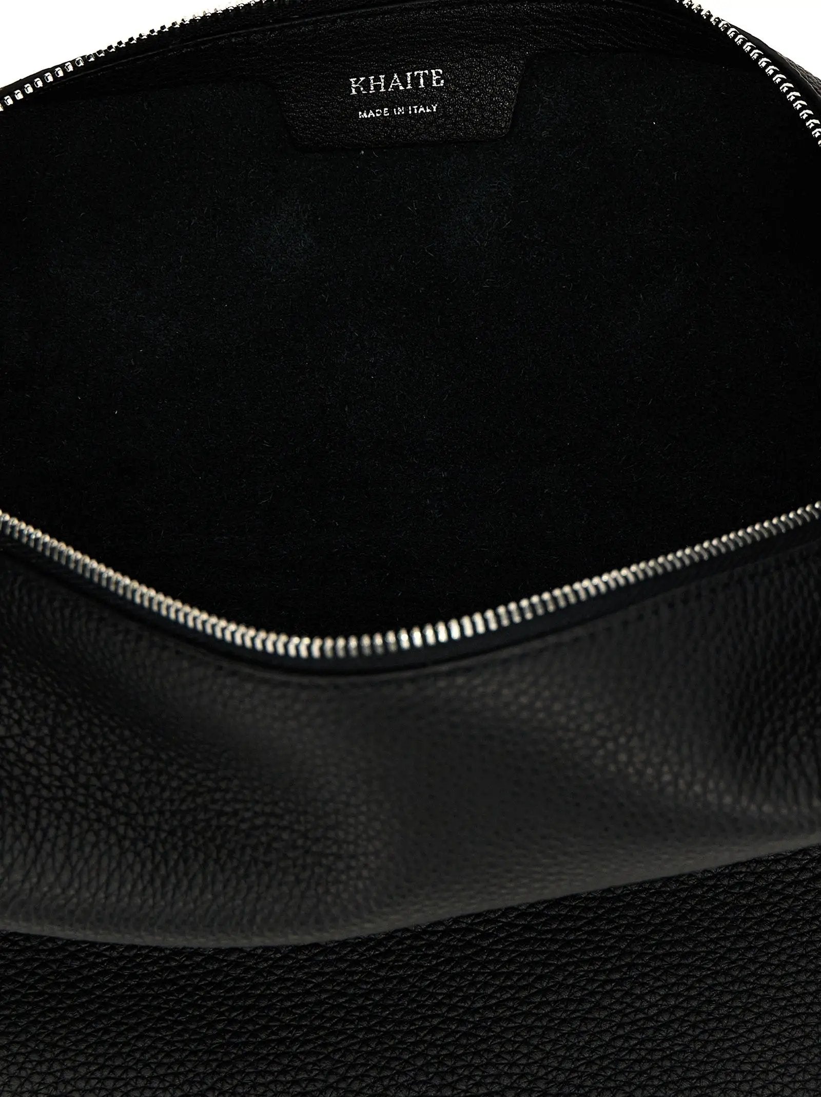 Khaite Black Calfskin Shoulder Bag