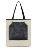 Stella McCartney Multicolor Cotton Tote Bag