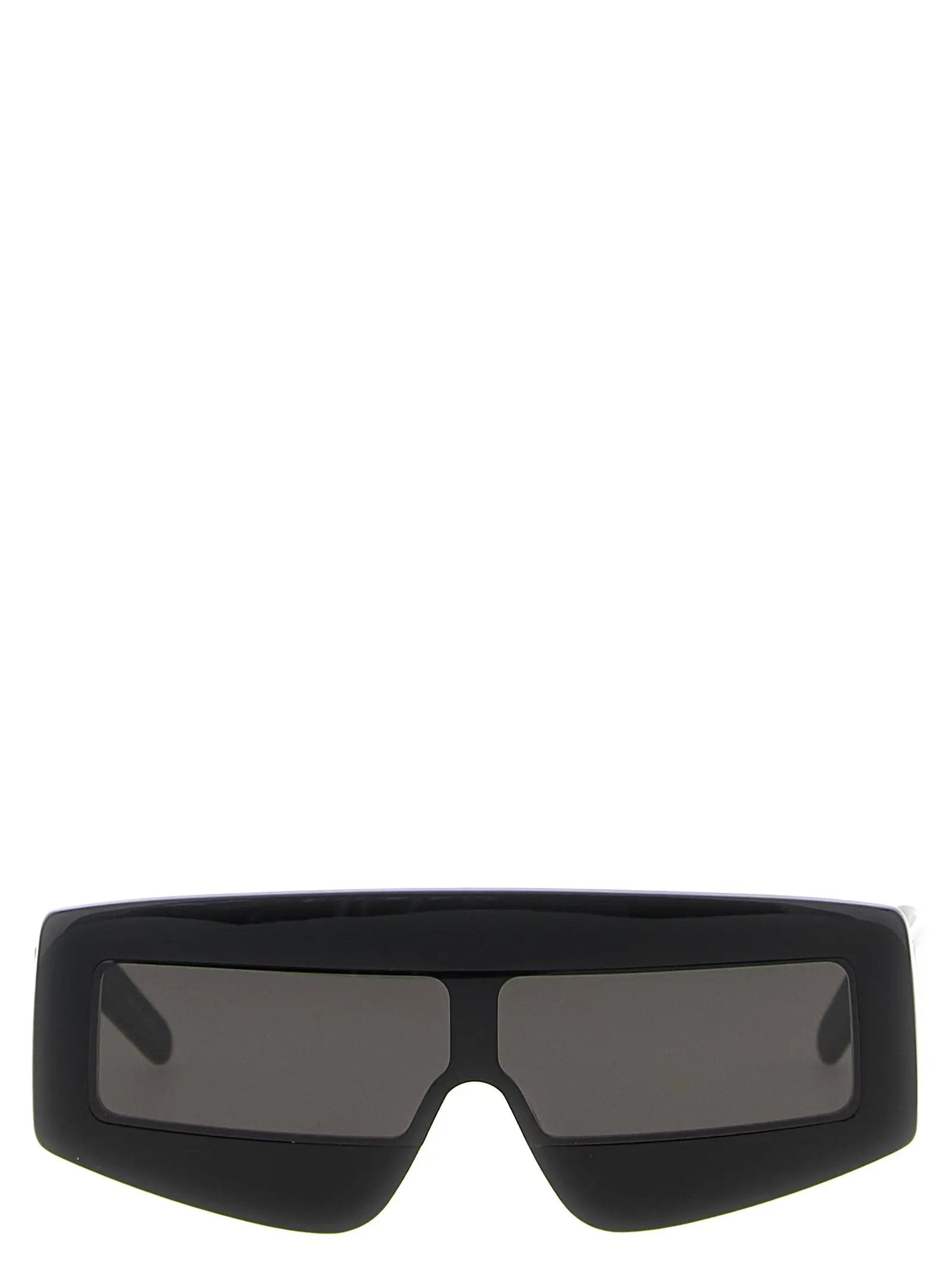 Rick Owens Black Acetate Sunglasses