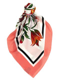 Foulard en soie multicolore Dolce & Gabbana