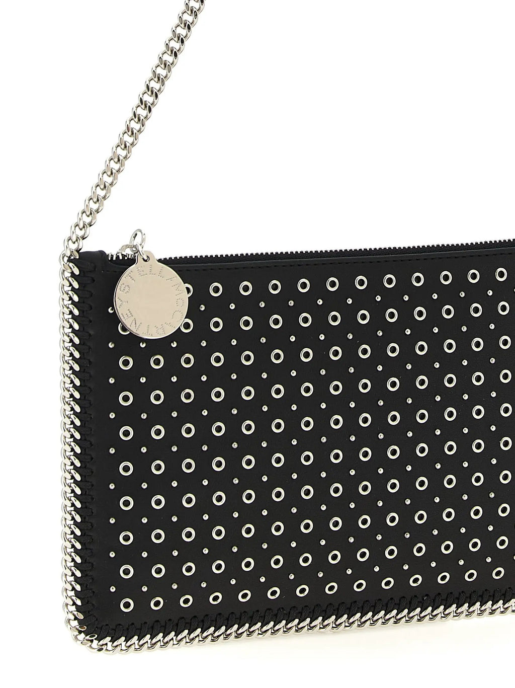 Sac bandoulière Stella McCartney en polyester noir