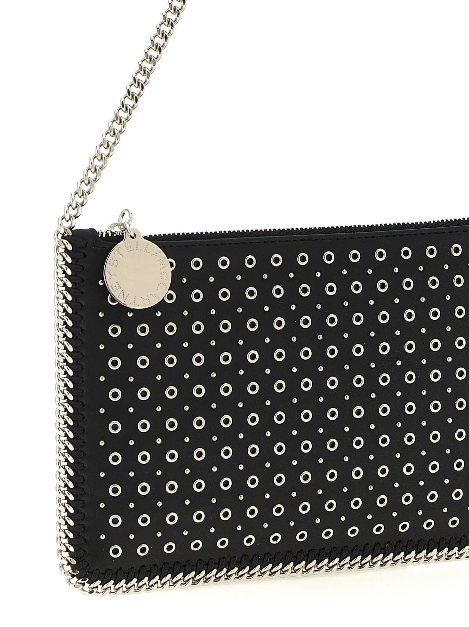 Sac bandoulière Stella McCartney en polyester noir