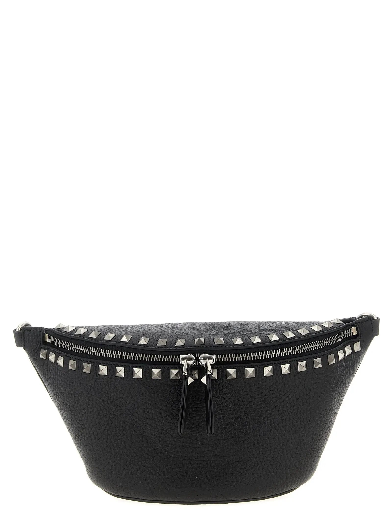 Valentino Garavani Black Calfskin Crossbody Bag