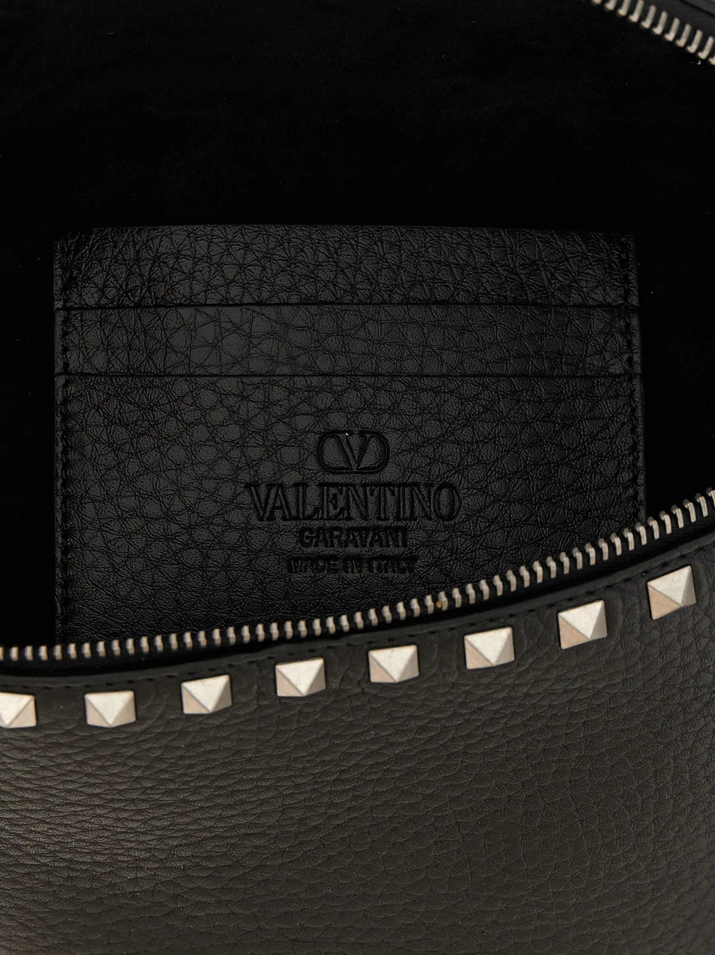 Valentino Garavani Black Calfskin Crossbody Bag