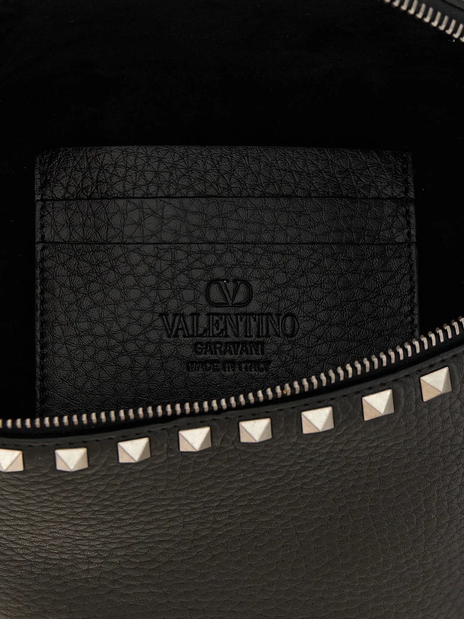 Valentino Garavani Black Calfskin Crossbody Bag