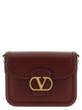 Valentino Garavani Bordeaux Calfskin Crossbody Bag