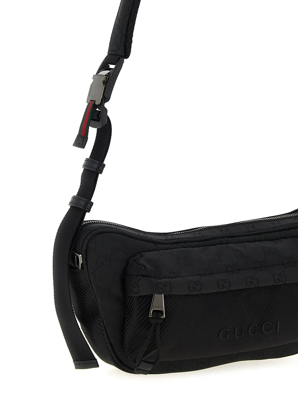 Gucci Black Polyester Crossbody Bag