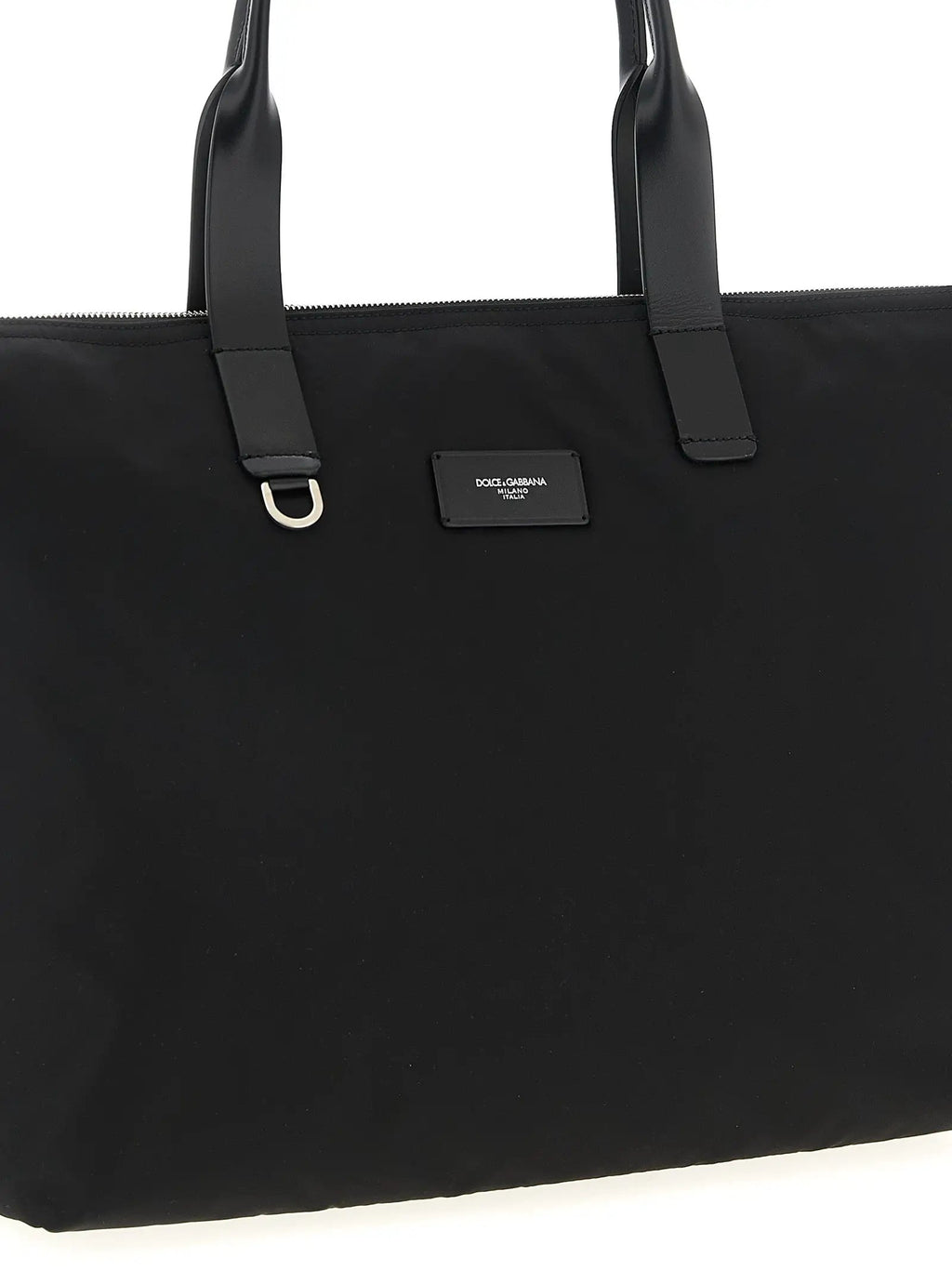 Sac fourre-tout Dolce & Gabbana en polyamide noir