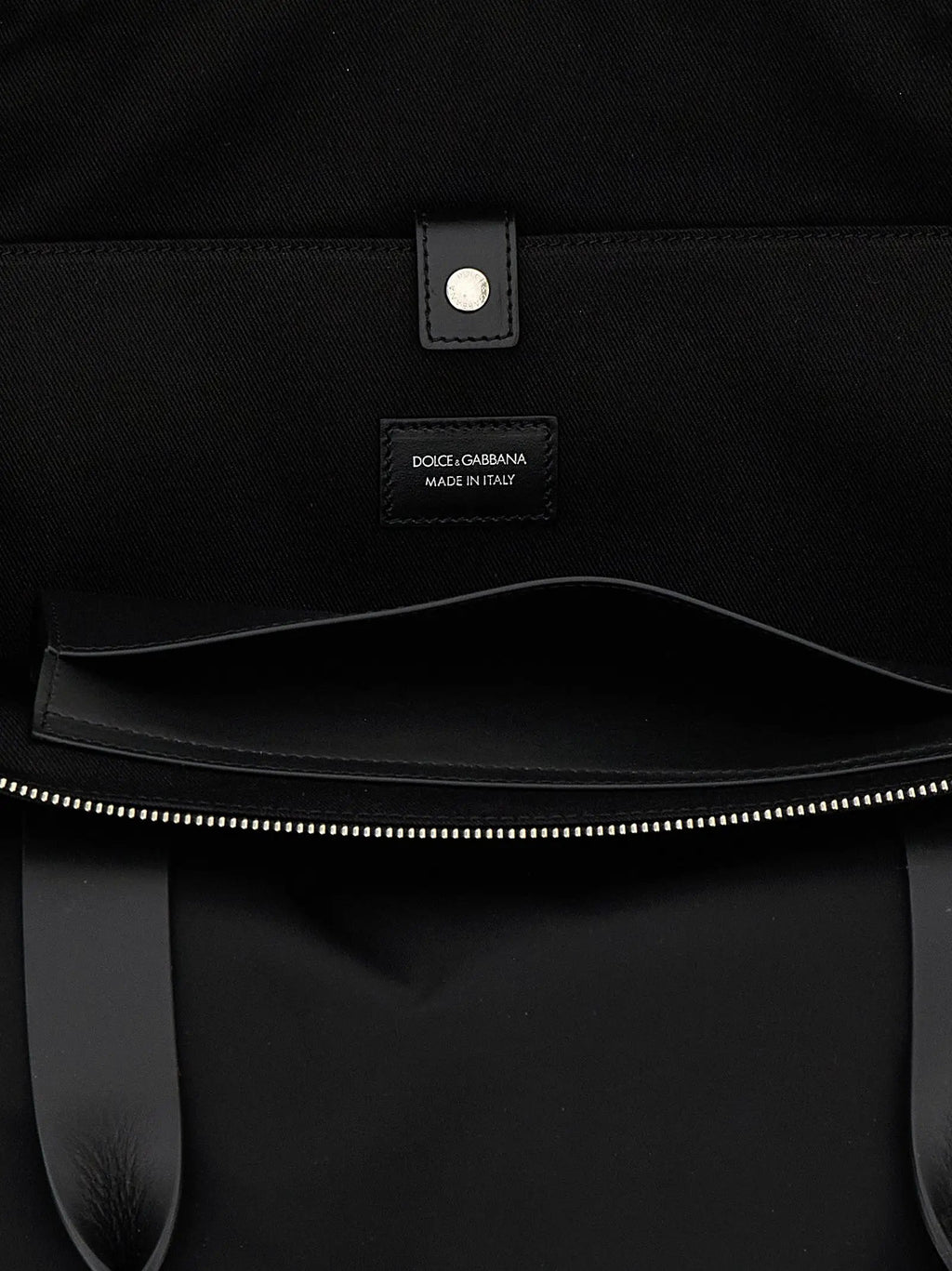 Sac fourre-tout Dolce & Gabbana en polyamide noir