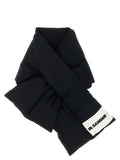Jil Sander Black Cotton Foulard