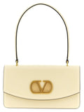Valentino Garavani White Calfskin Shoulder Bag