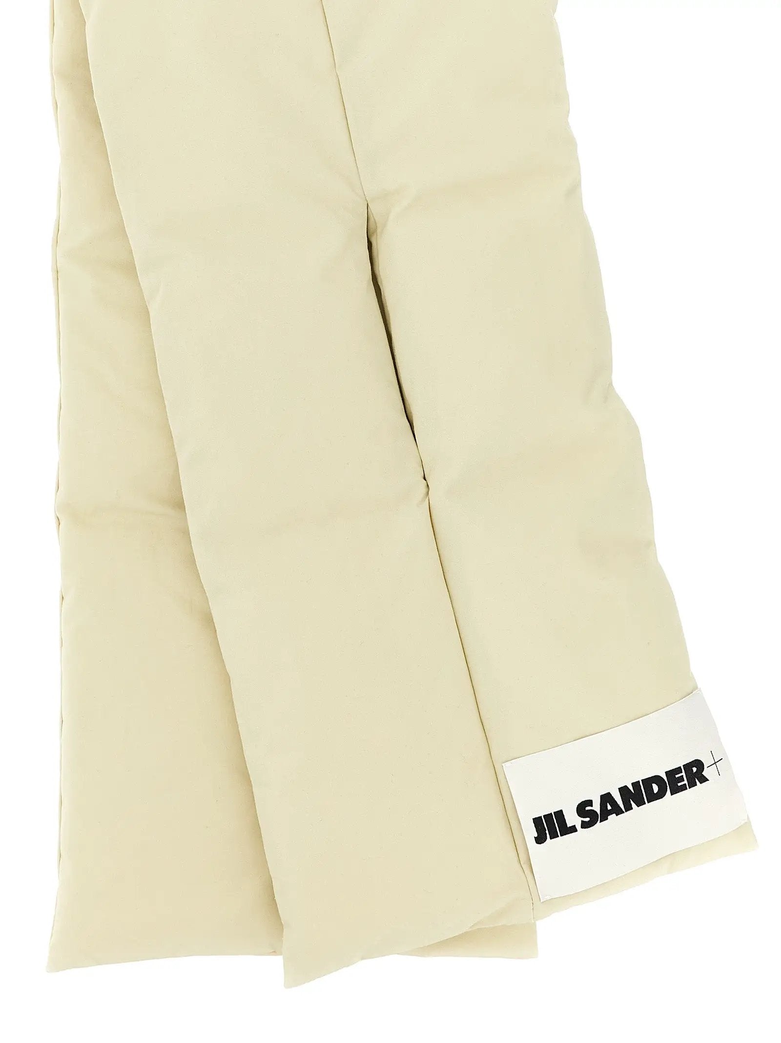 Jil Sander Beige Cotton Foulard