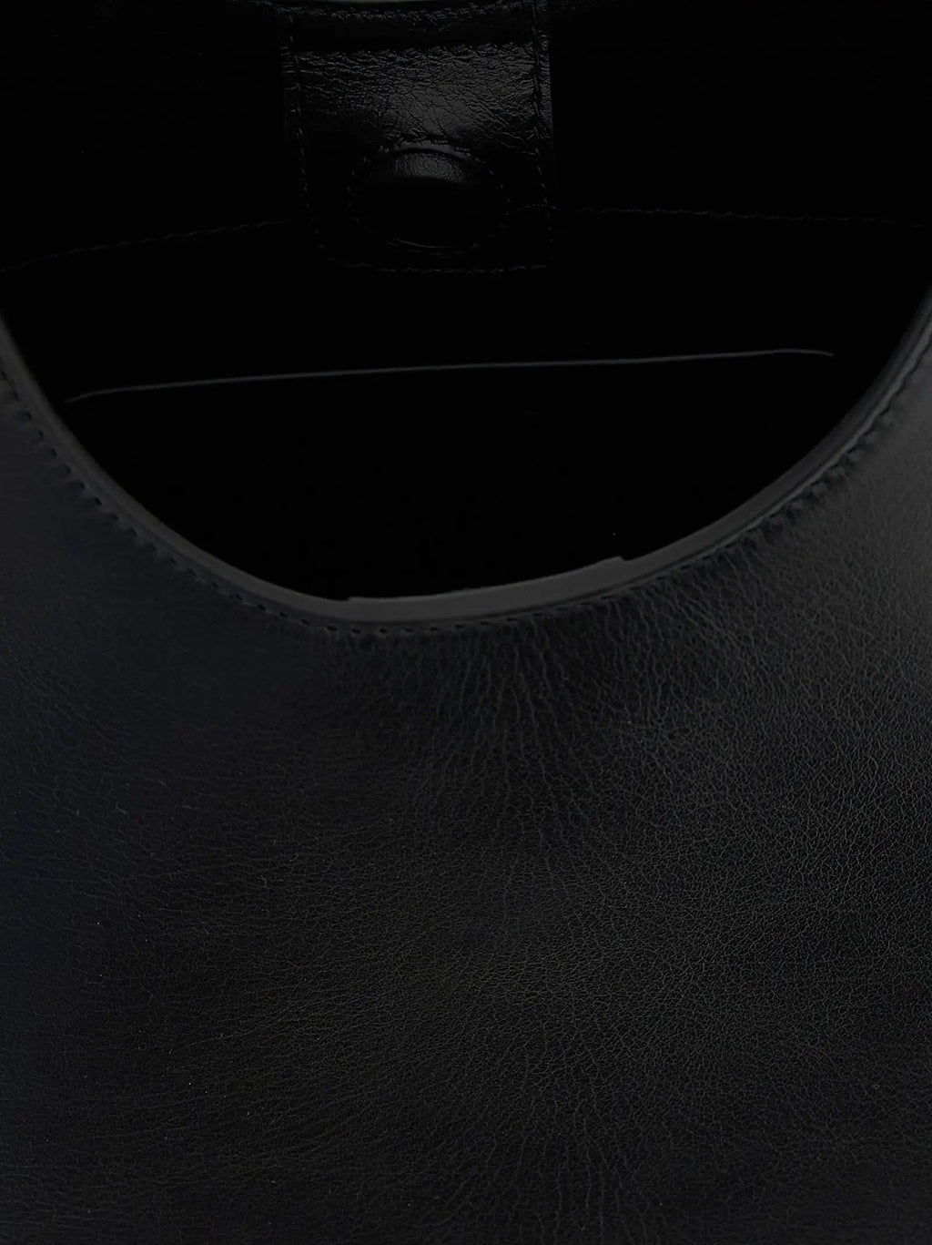 Jil Sander Black Bovine Leather Shoulder Bag
