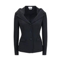 Alexander McQueen Black Wool Oves Aries Full-Length Jacket