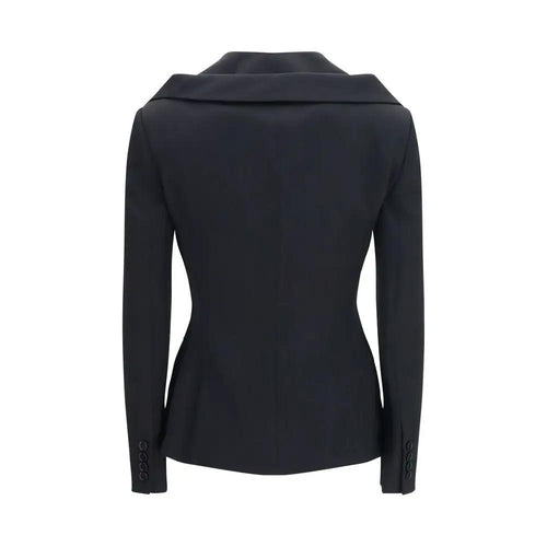 Alexander McQueen Black Wool Oves Aries Full-Length Jacket