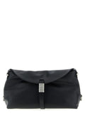PINKO Black Goatskin Shoulder Bag