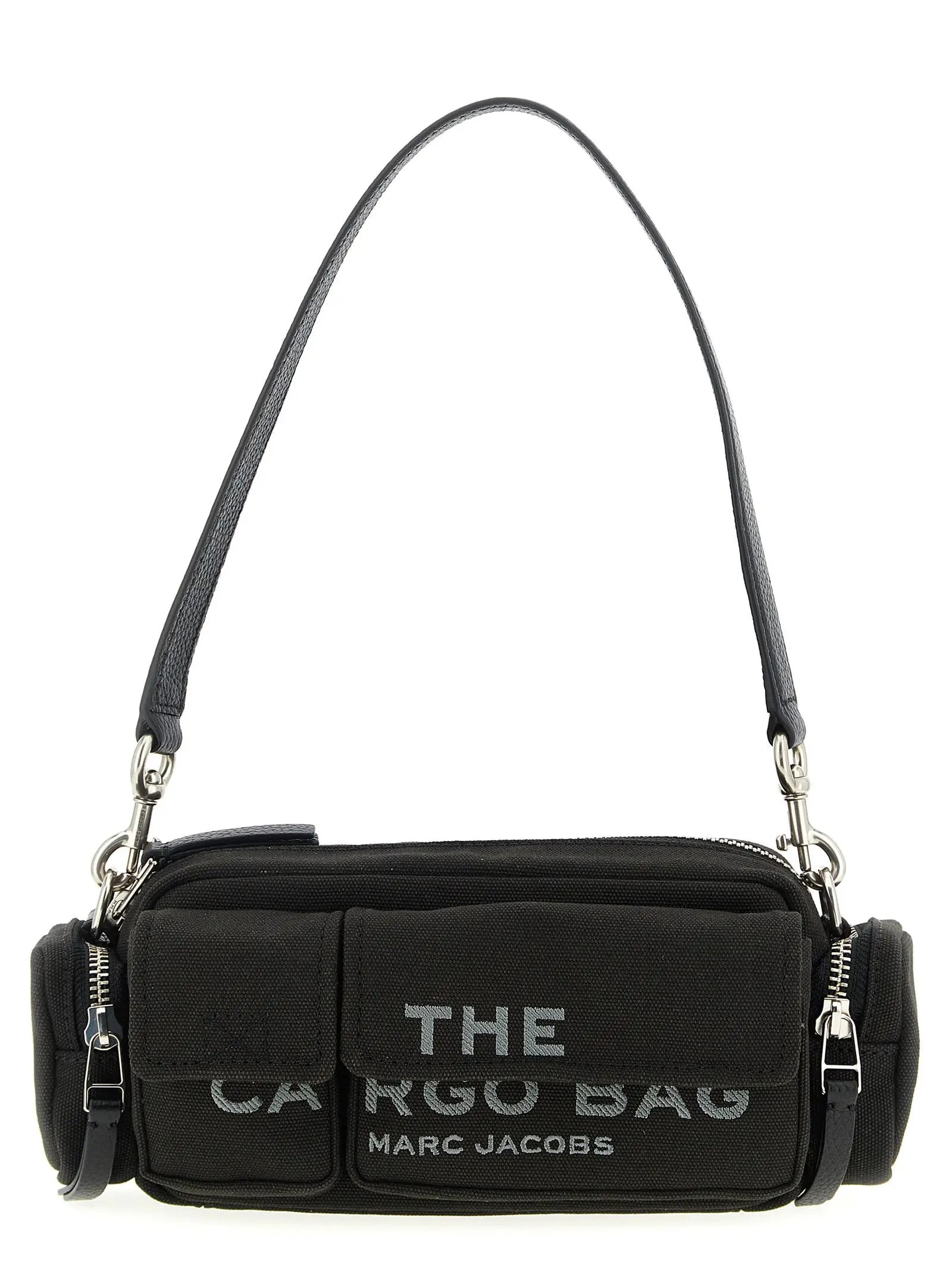 Sac bandoulière Marc Jacobs en coton noir
