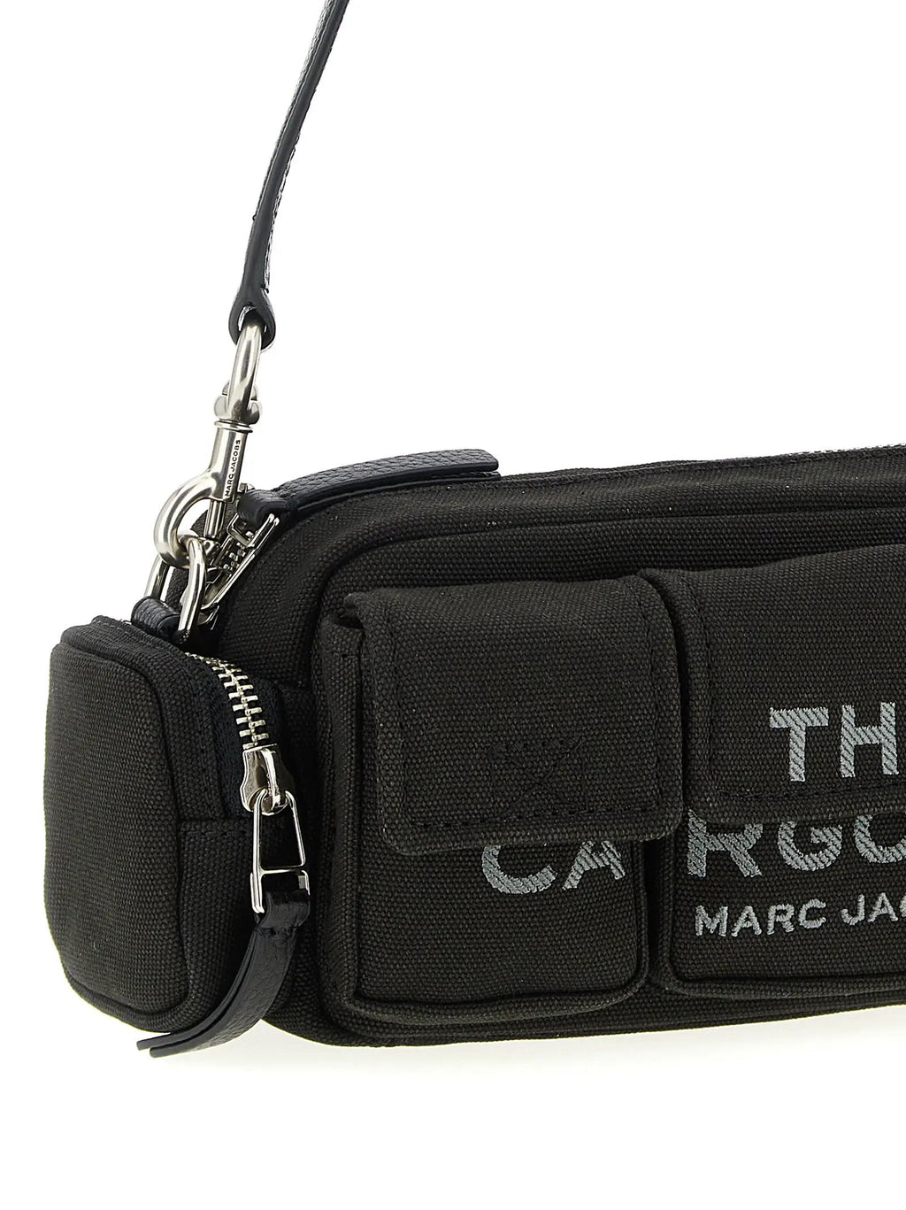 Sac bandoulière Marc Jacobs en coton noir
