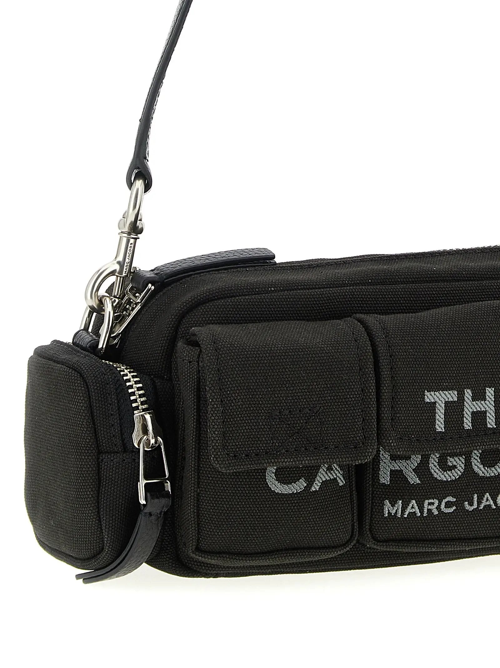Sac bandoulière Marc Jacobs en coton noir