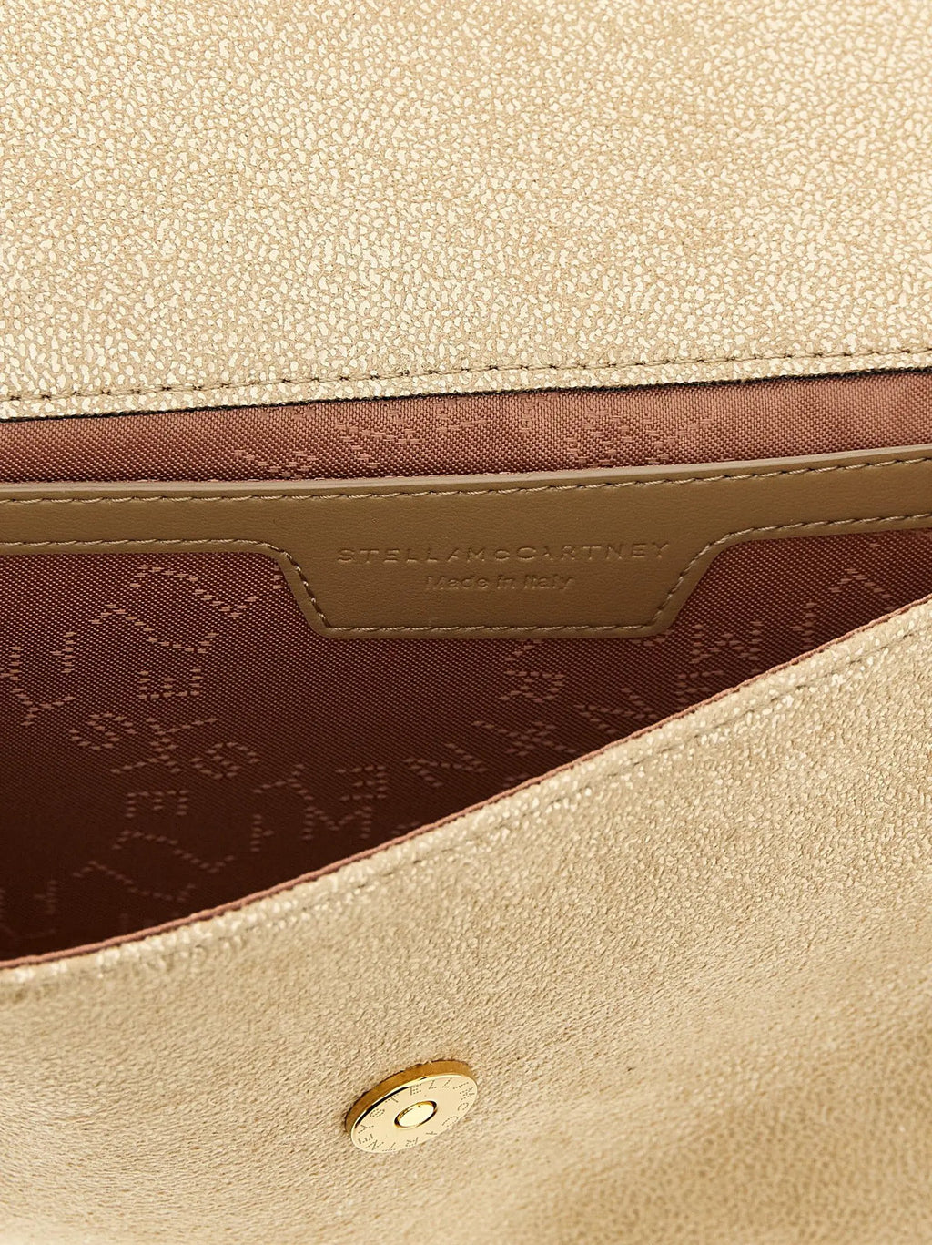 Stella McCartney Gold Polyester Cardholder