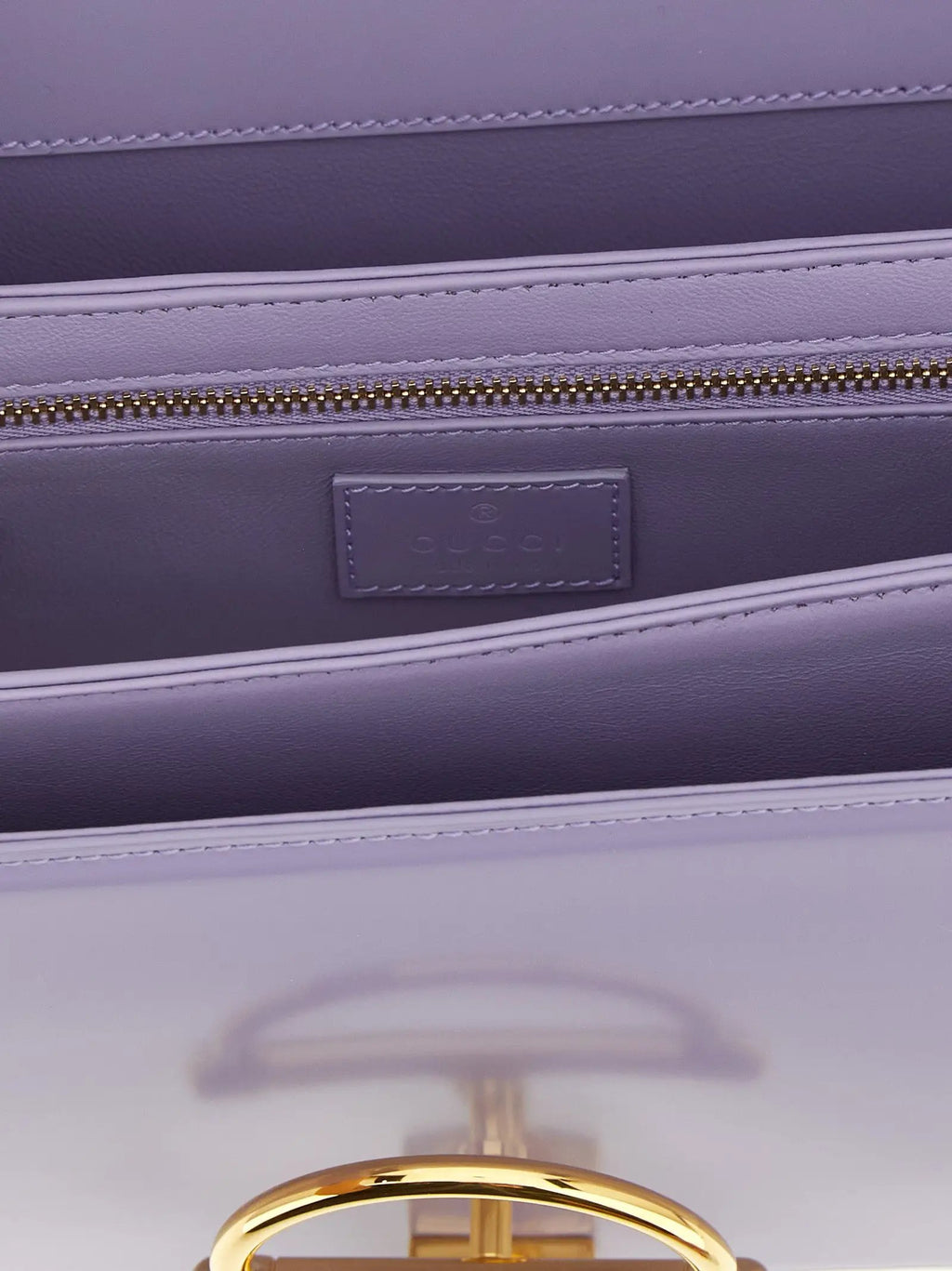Gucci Purple Calfskin Shoulder Bag