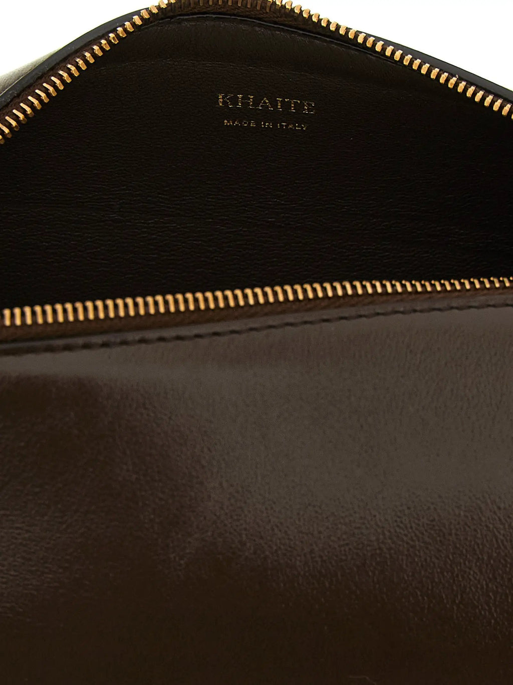 Khaite Brown Calfskin Crossbody Bag