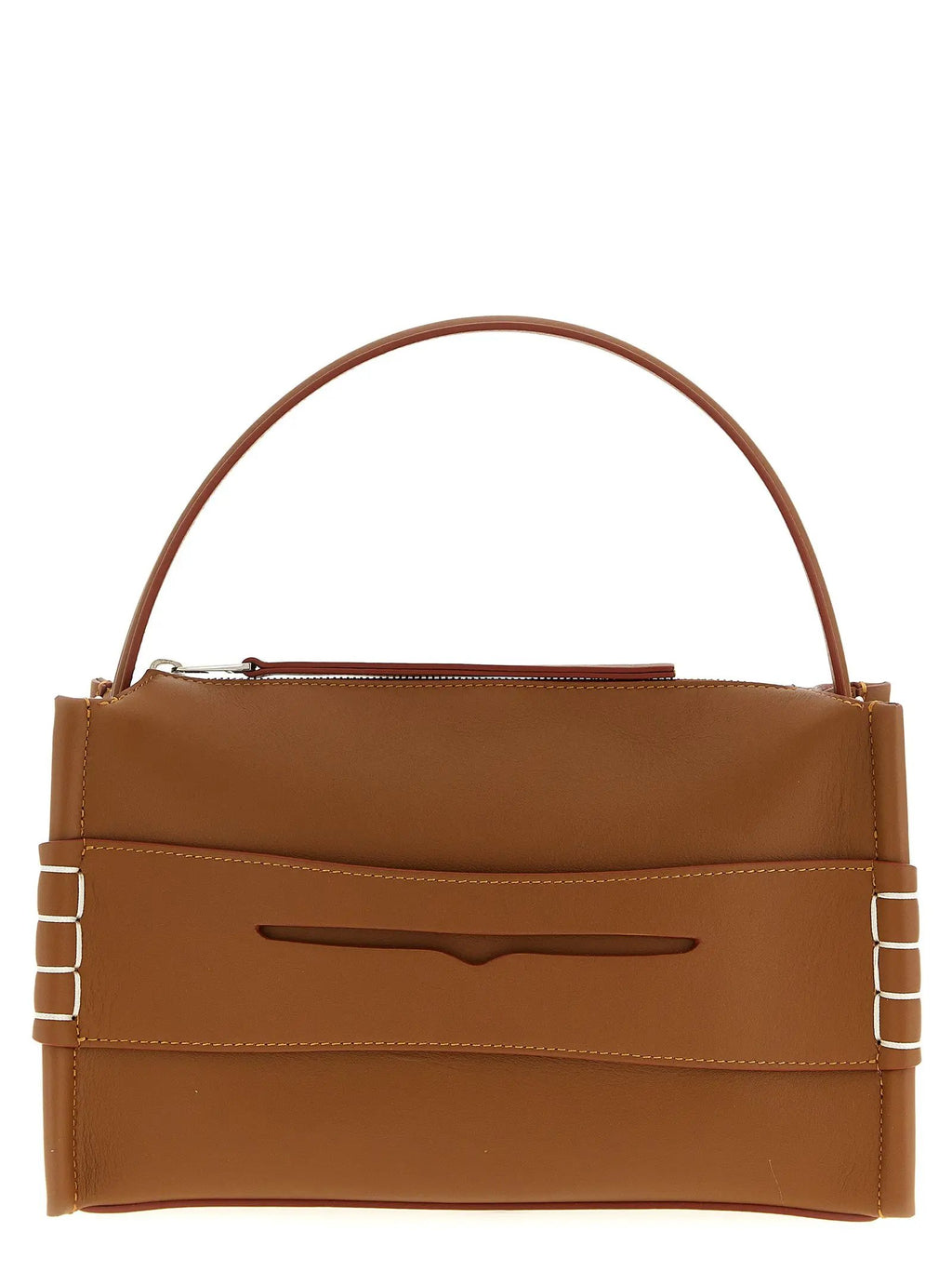 J.W.Anderson Brown Calfskin Shoulder Bag