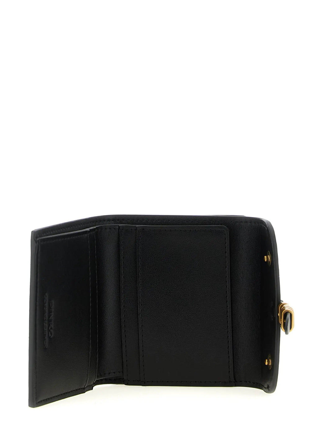 PINKO Black Cowhide Cardholder