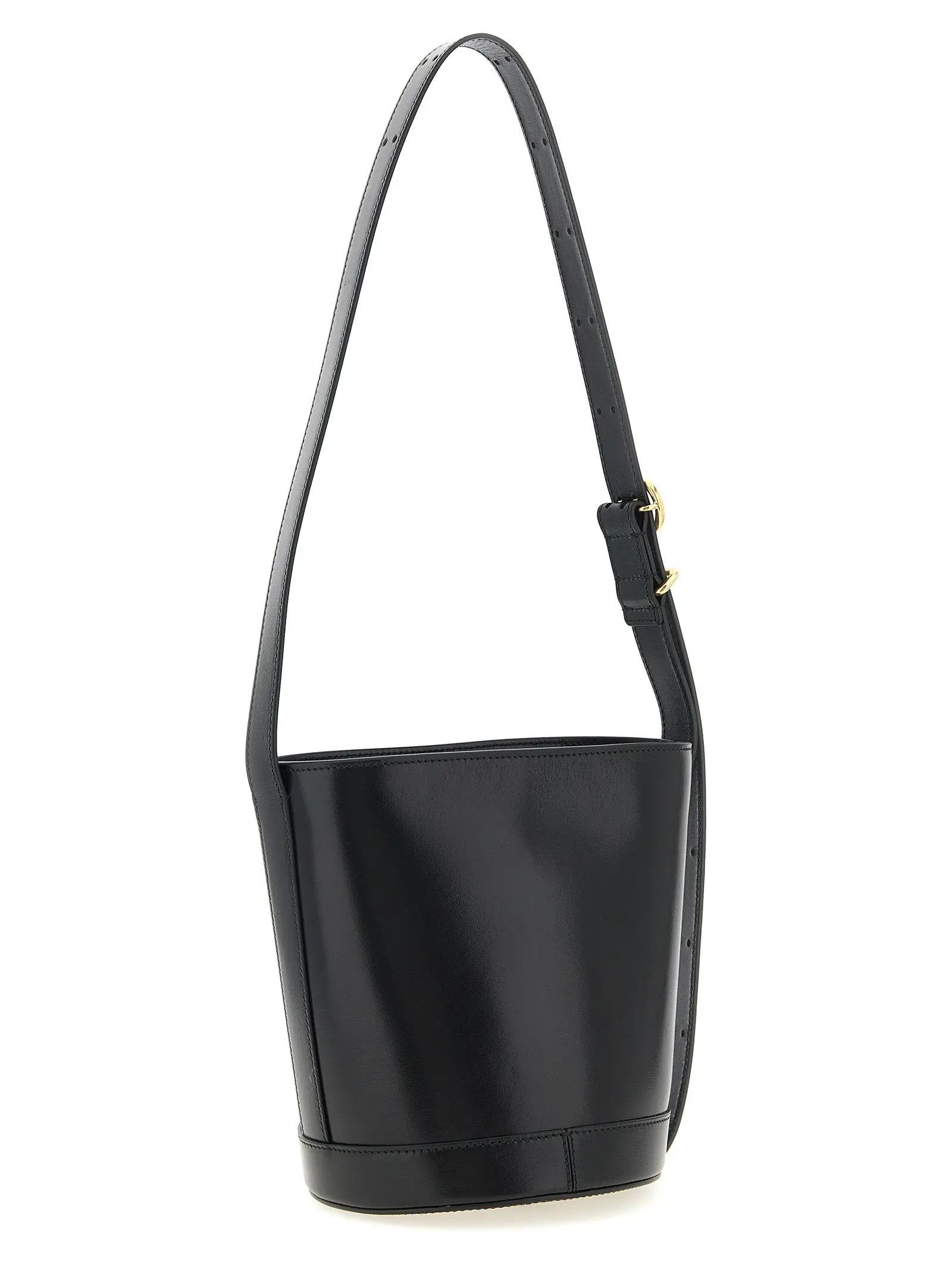 Jil Sander Black Calfskin Shoulder Bag