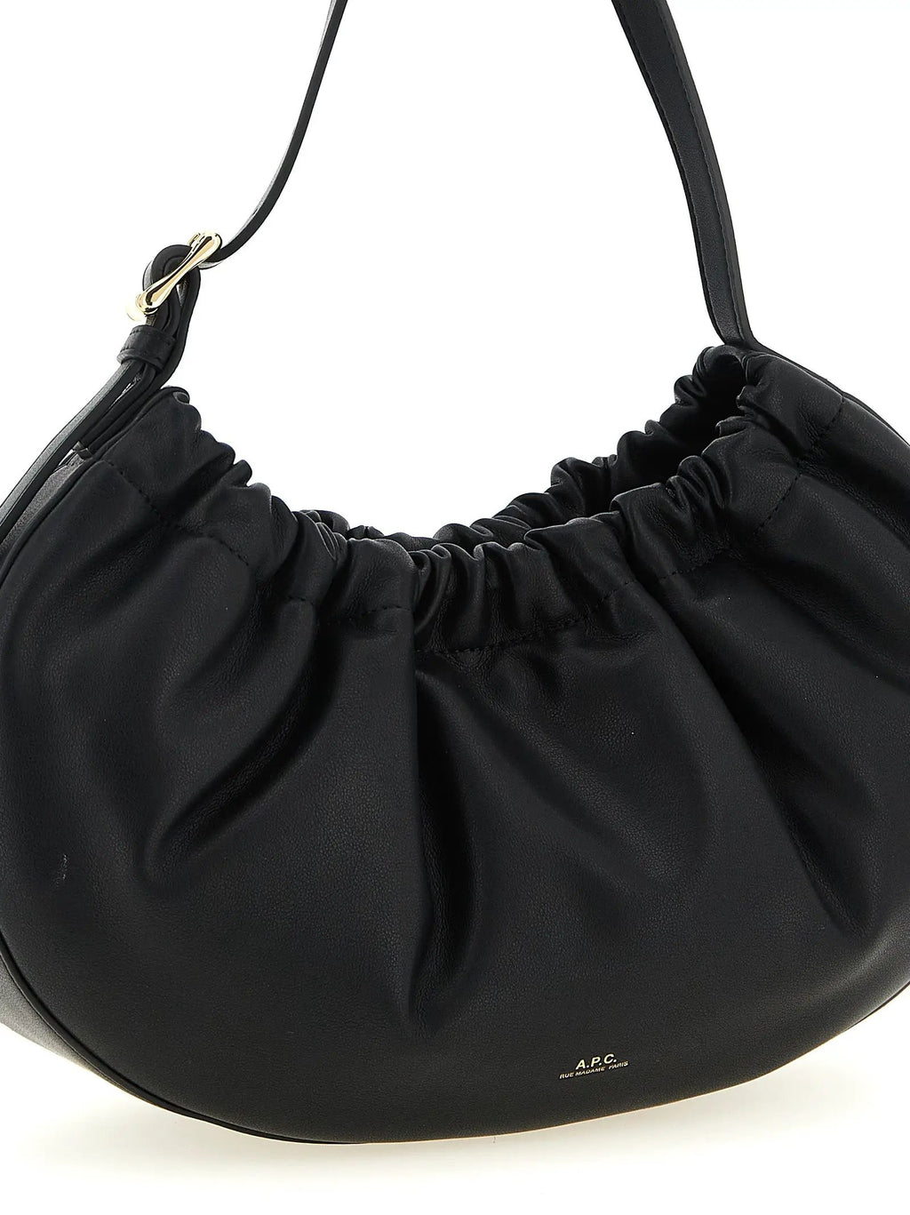 A.P.C. Black Polyethylene Shoulder Bag