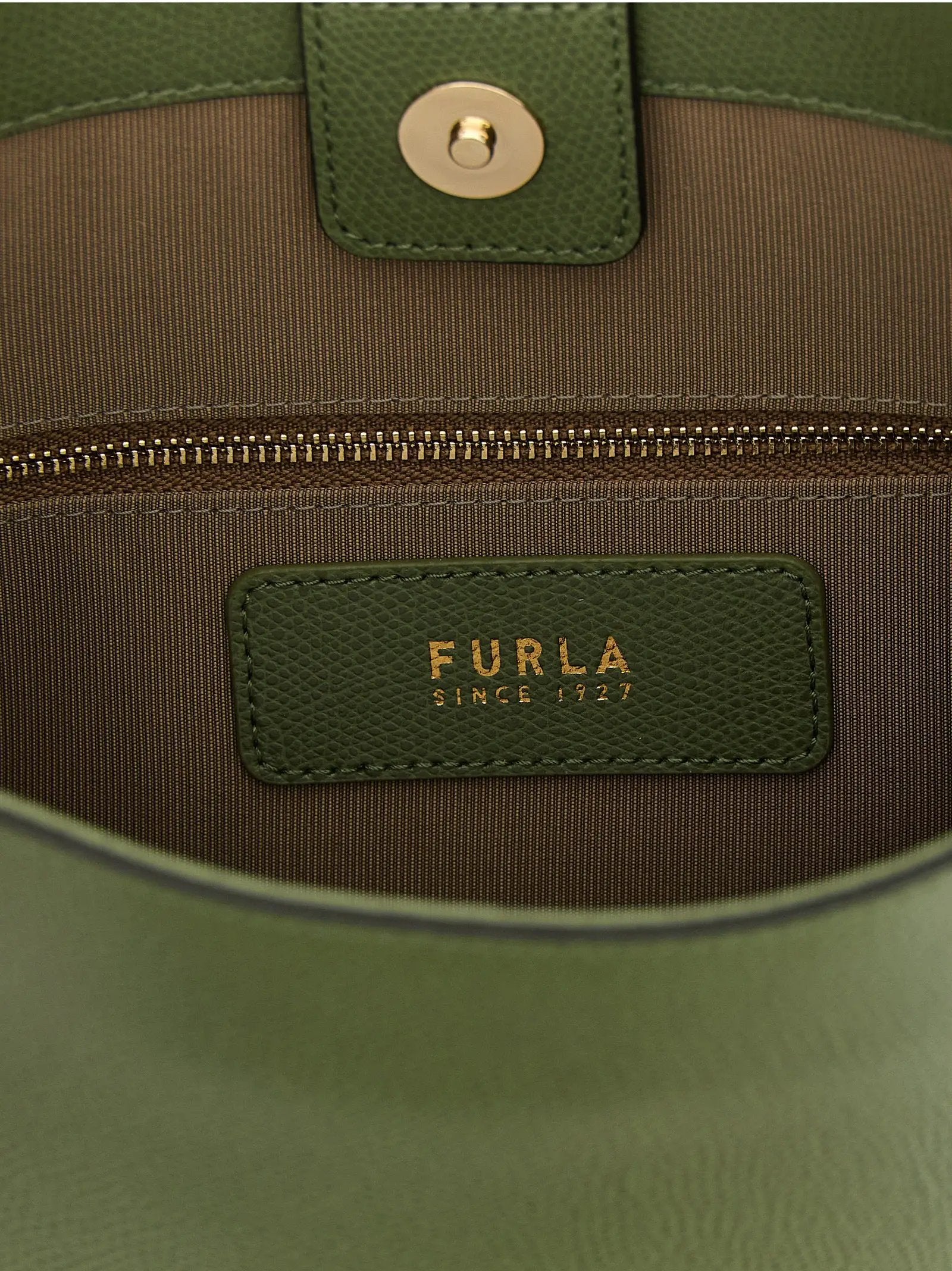 Furla Bicolor Calfskin Shoulder Bag