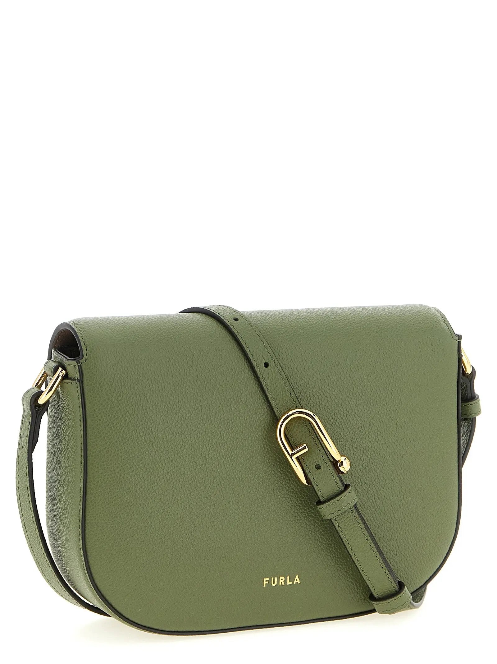Furla Bicolor Calfskin Crossbody Bag