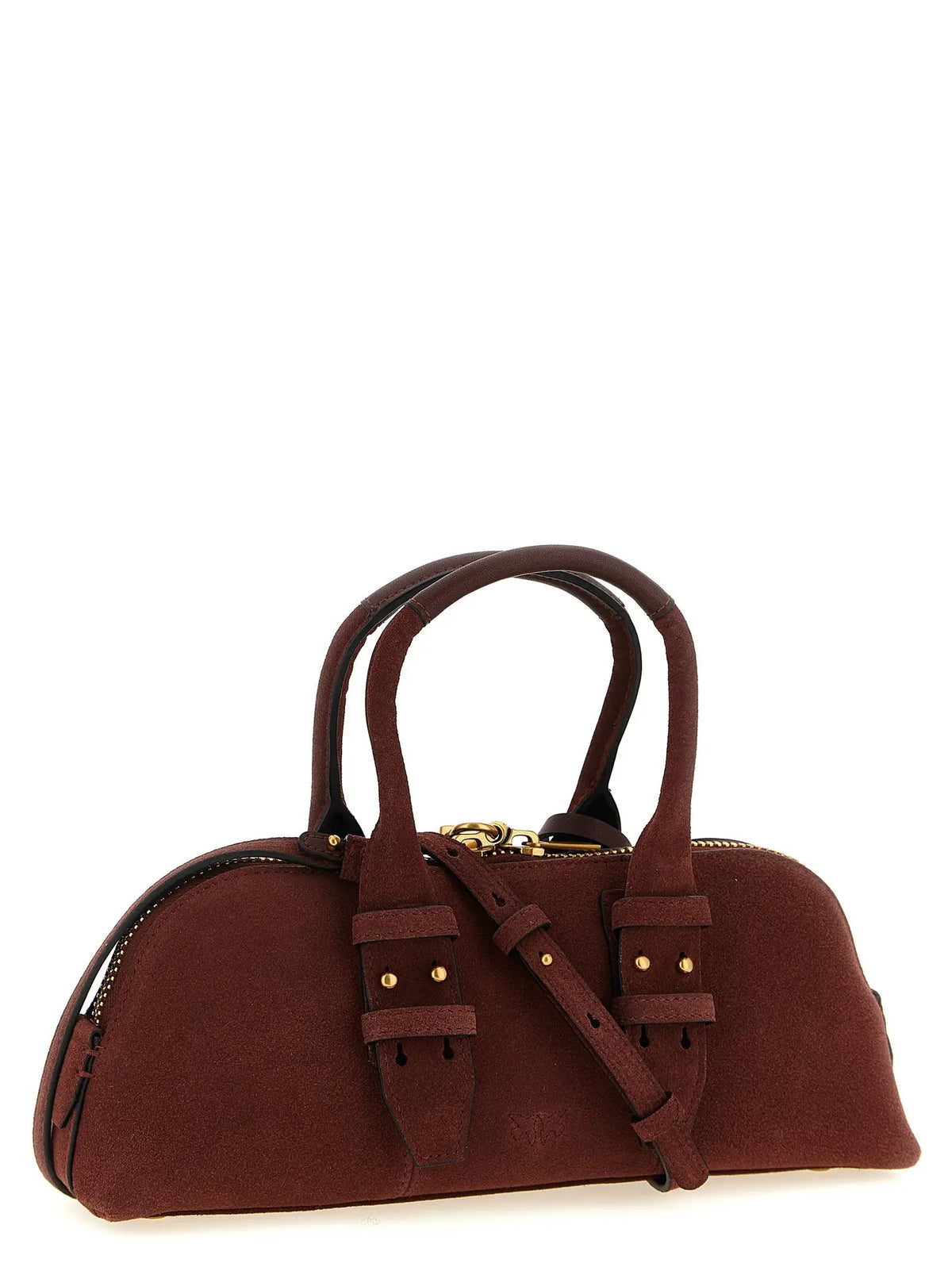 PINKO PINKO Bordeaux Cowhide Shoulder Bag
