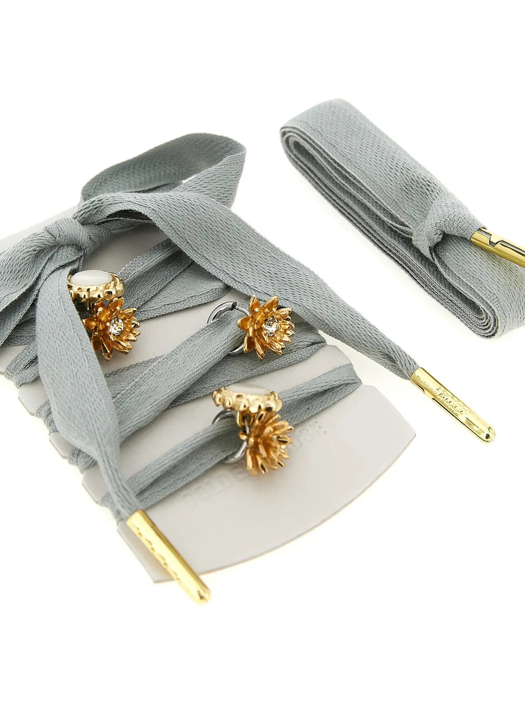 Golden Goose Gray Cotton Broch