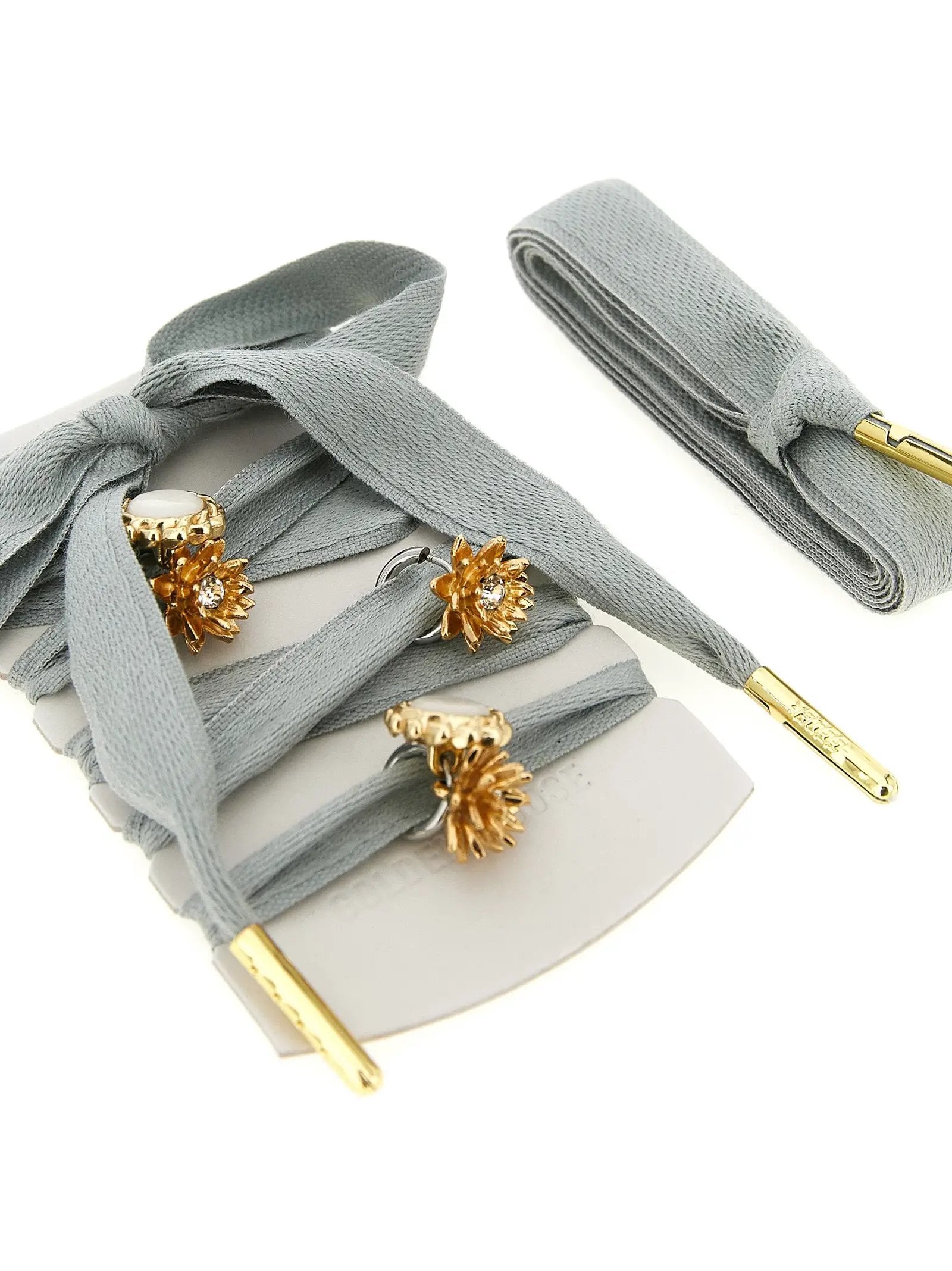 Golden Goose Gray Cotton Broch