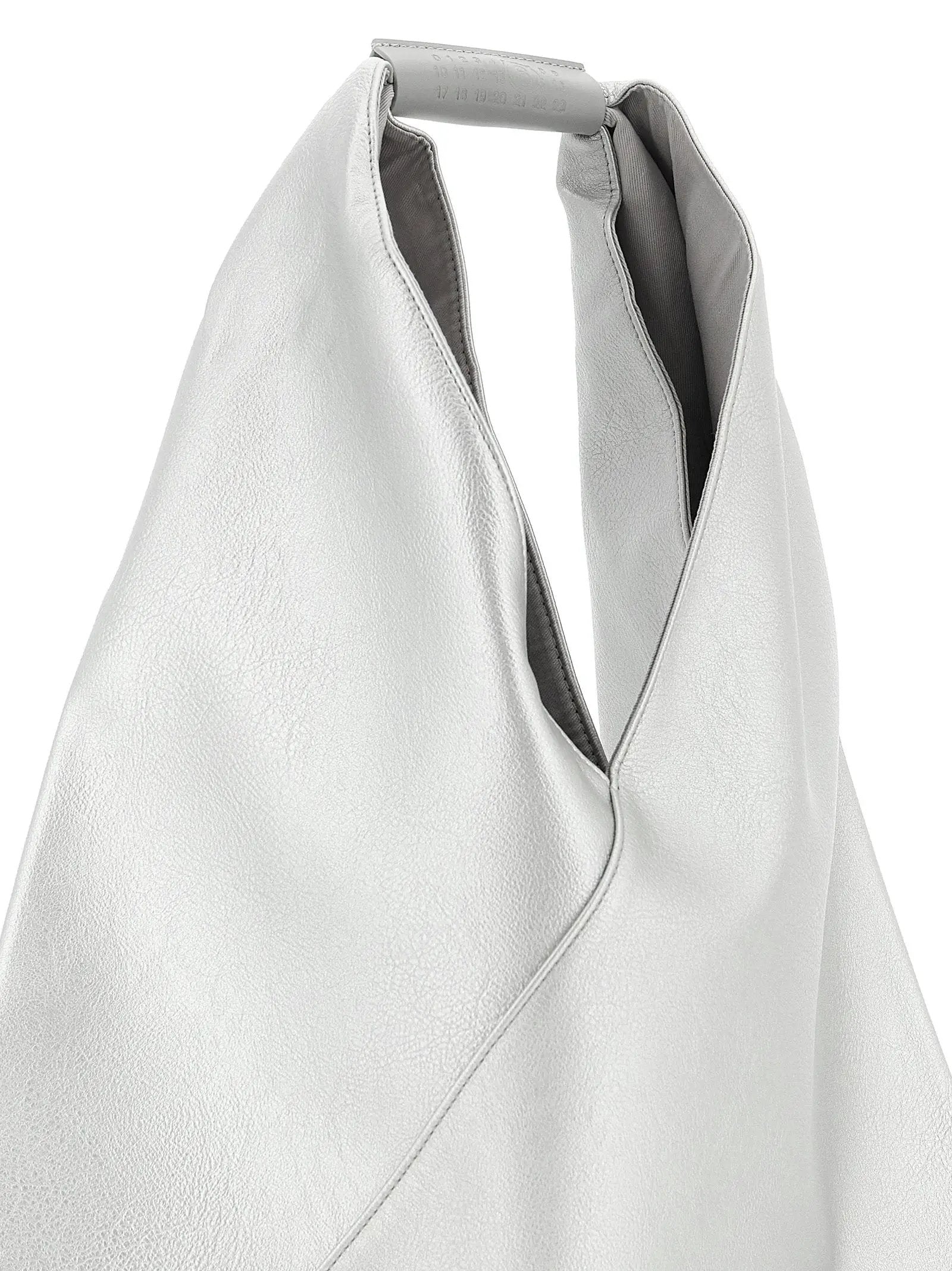 MM6 Maison Margiela Silver Polyethylene Handbag
