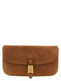 PINKO Brown Cowhide Shoulder Bag