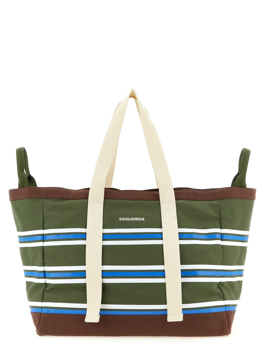 Dsquared² Multicolor Cotton Tote Bag