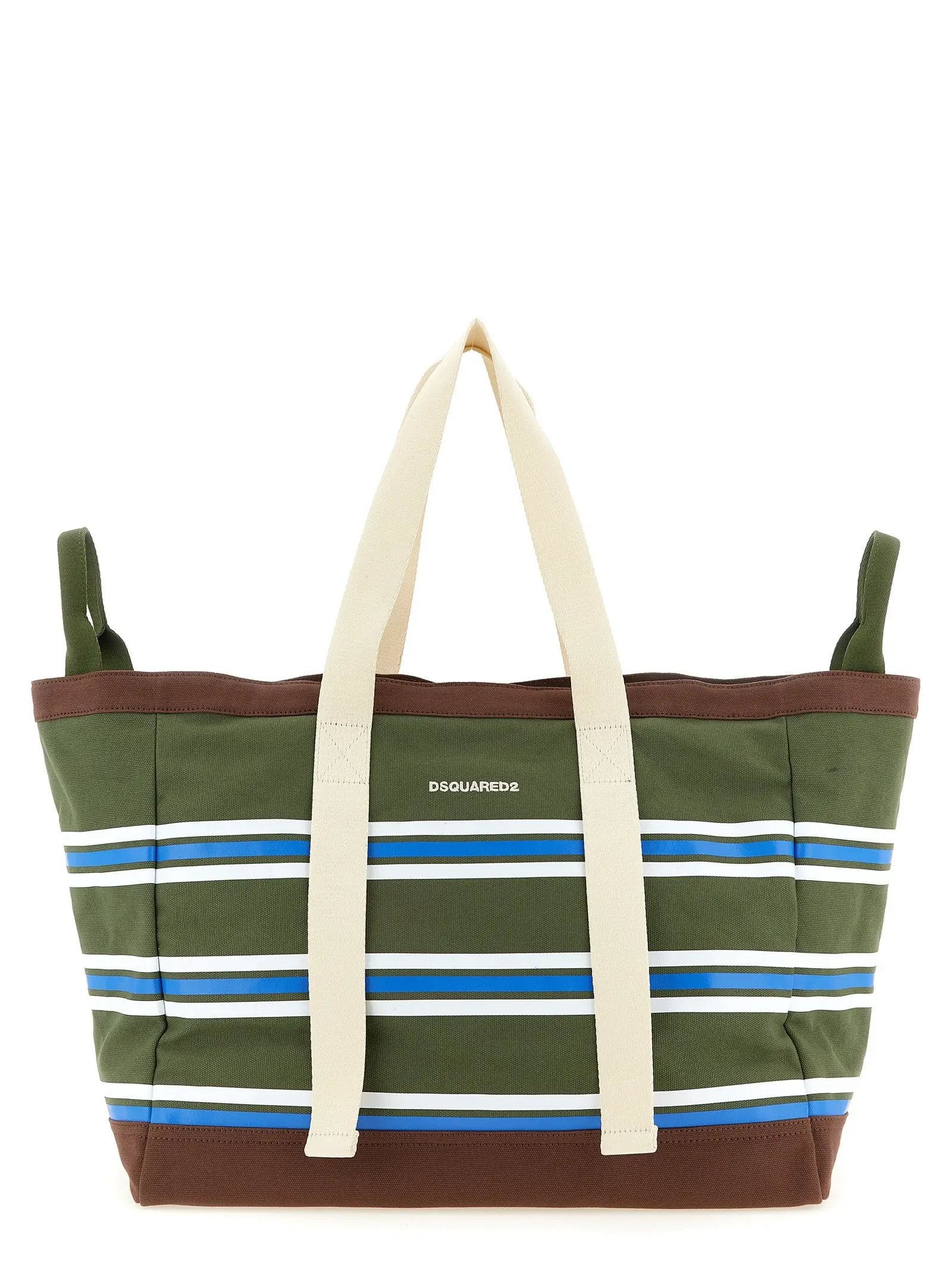 Dsquared² Multicolor Cotton Tote Bag